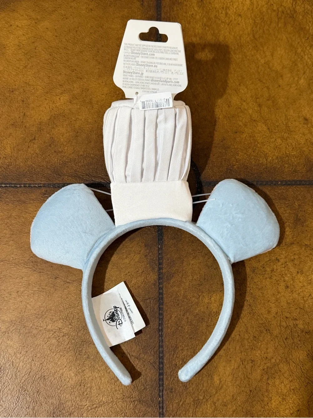 NEW DISNEY EPCOT FRANCE REMY’S RATATOUILE EARS HEADBAND CHEFS HAT WHISKERS 👨‍🍳
